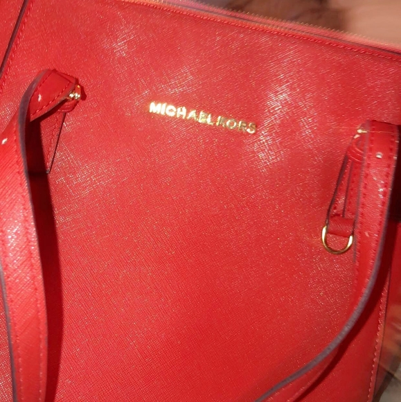 Michael Kors Saffiano Leather Large Tote Bag Like NEW - Picture 2 of 11